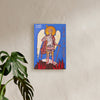 Cuadro «San Miguel Arcángel» pintado a mano en acrílico sobre lienzo